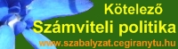 Kötelez számviteli politika